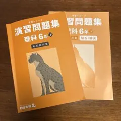 2026年受験組/予習シリーズ演習問題集 /有名校対策　理科 6年 下2冊セット