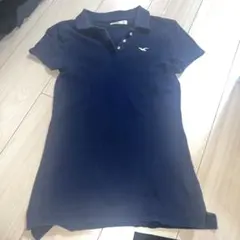 Hollister ネイビー ポロシャツ S