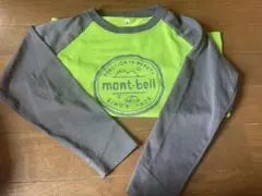 mont-bell Tシャツ 120サイズ グリーン/グレー