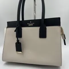 kate spade ケイトスペード ハンドバッグ キャメロン バイカラー