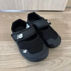 New Balance ベビーサンダル ブラック　13cm