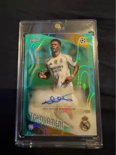 【199枚限定】チュアメニ 直筆サイン Topps Chrome レアル