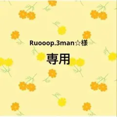Ruooop.3man☆様　おまとめ品専用出品
