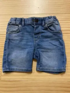 h&m デニム ハーフパンツ　80