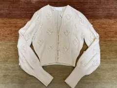 値下不可:定価以下 マメクロゴウチ　丹頂鶴カーディガン Mame Kurogouchi(マメ)の通販 - Seltie セルティ