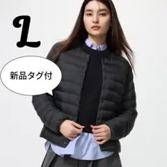 【新品】 ユニクロ パフテックコンパクトジャケット ブラック 黒 L ダウン