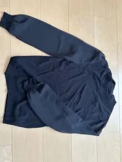 Rirandture 長袖ニット シフォン袖 リボン付き ブラックのサムネイル