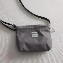 hellolulu グレー ショルダーバッグ