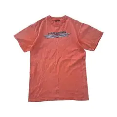 00s USA製 ハーレーダビッドソン Tシャツ オレンジ ホノルル S