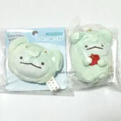 すみっコぐらし 動物園 ぶらさげぬいぐるみ マグネットぬいぐるみ とかげ 2点