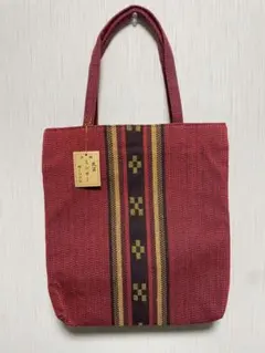ミンサー織りBag みんさー工芸館 ミンサー織 トートバッグ【伝統工芸品】｜Yahoo!フリマ