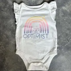 baby GAP フリル付きロンパース 6-12ヶ月