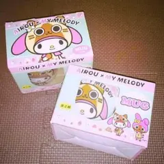 ペアマグカップ☆ハローキティ×アイルー
