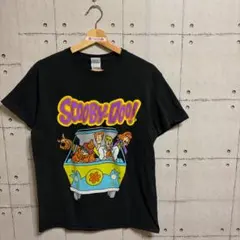 アメリカ古着⭐︎Scooby-Doo キャラクター Tシャツ M 黒