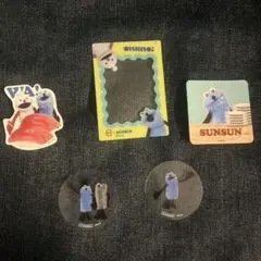 パペットスンスン スシロー ピック ステッカー