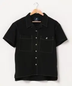 【美品】KANGOL/オープンカラー 開襟 シャツ ユニセックス