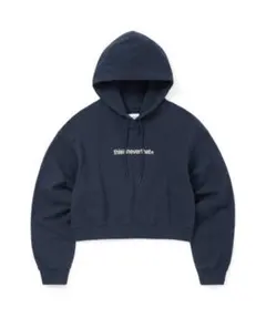 thisisneverthat ネイビー S クロップドフードパーカーのサムネイル