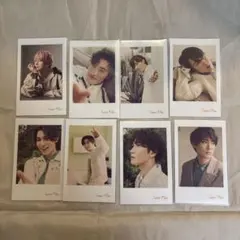 SnowMan オレンジKiss チェキ風カード 8枚セット（深澤辰哉以外）