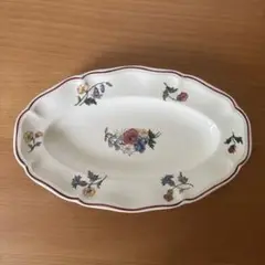 【美品】フランス アンティーク サルグミンヌ 花リム Marly ラヴィエ アンティーク フランス サルグミンヌ窯 花リム ラヴィエ 013