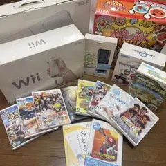 任天堂 Wii 本体+wii fit plus+ゲームソフト13本