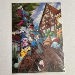 ポケモンセンター クリアファイル A4 ルカリオ 2005年⭐︎未開封未使用品