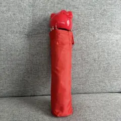 未使用　ノベルティ　ハローキティUVカット晴雨兼用 傘レッド 収納袋付きのサムネイル