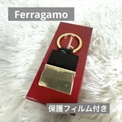 Salvatore Ferragamo レザーキーホルダー