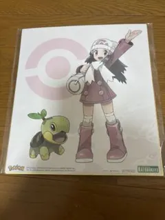 ポケモン コトブキヤ リーフ 色紙 コトブキヤ ARTFX J リーフ with ゼニガメ 特典色紙 - メルカリ