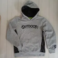 【160㎝】OUTDOOR PRODUCTS パーカー グレー　男の子　小学生