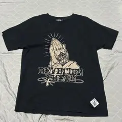 【美品】eyedy 祈りの手 Tシャツ 黒 Lサイズ