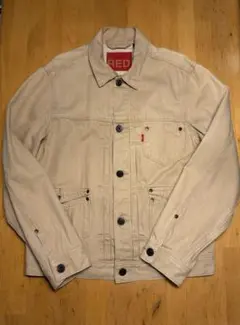LEVI'S RED ベージュ デニムジャケット S
