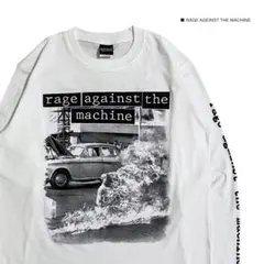 【最終値下げ】激レア ロンT 98年製 レイジアゲインストザマシーン 超レア本物90s レイジアゲインストザマシーン rage against ロン