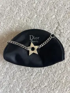Dior Beauty ポーチ 星型チャーム付き ブラックのサムネイル