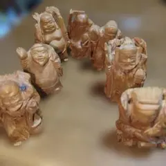 最終値下げ‼️古董品‼️七福神 フィギュア 7体セット - メルカリ