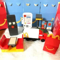 【匿名配送】マクドナルド ミニチュア　ハッピーセット　６個