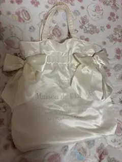 Maison de FLEUR リボン トートバッグのサムネイル