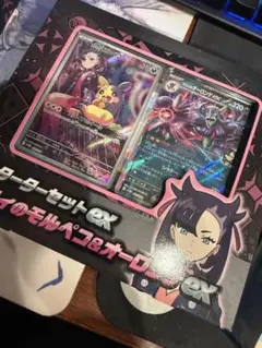 スターターセットex マリィのモルペコ&オーロンゲex