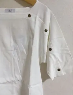 新品タグ付 HiROMITHiSTLE レース半袖シャツ バックボタン 白 | Mercari