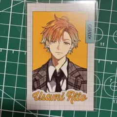 にじさんじ GRAY×ACCENT チェキ チェキ風カード 宇佐美リト