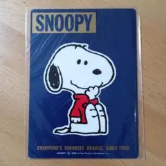 レトロ　スヌーピー　下敷き　イラストしたじき　ネイビー　平成レトロ　当時物のサムネイル