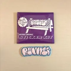 BE:FIRST シークレットモコモコ刺しゅうステッカー リュウヘイRYUHEI