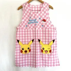 ピカチュウ エプロン 公式 ポケモン 保育士 幼稚園のサムネイル
