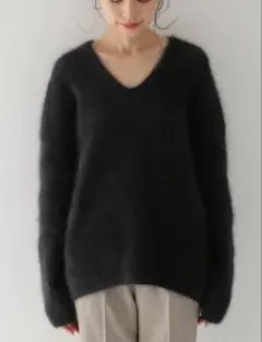 【ほぼ未使用✨】Plage ふわふわ　Furボリュームソデプルオーバー　ブラック 2025年最新】plage fur プルオーバーの人気アイテム - メルカリ