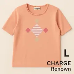 CHARGE RENOWN Lサイズ レディース 半袖ニット