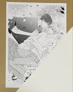★特典のみ★ドラマCD ゆらゆらひかる コミコミスタジオ特典イラストペーパー