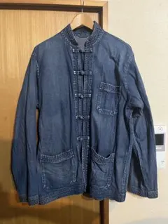 SOPHNET. デニムチャイナジャケット Lサイズ