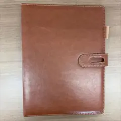 ブラウン合成皮革システム手帳 B5サイズ