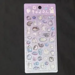 未使用　きゅるるんシール　氷雪　animals 正規品　BGM