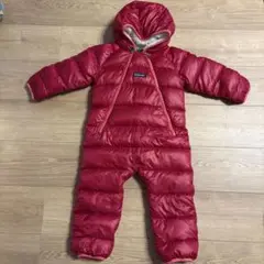 patagonia フード付きダウンオーバーオール　スキーウェア　ジャンプスーツ
