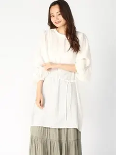 LOWRYS FARM ＊ ソデタックブラウスLS